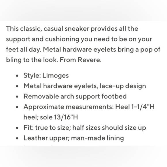 NewREVERE Limoges LEATHER LACE-UP Shoes Slate Peacock NWOB - Picture 10 of 10